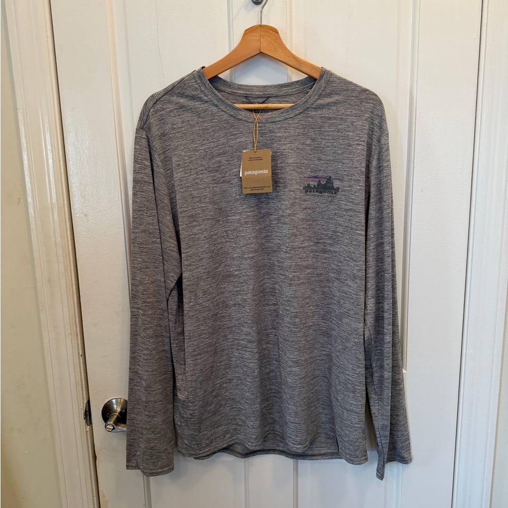 Patagonia Men's Capilene Cool Daily Long Sleeve Shirt Large